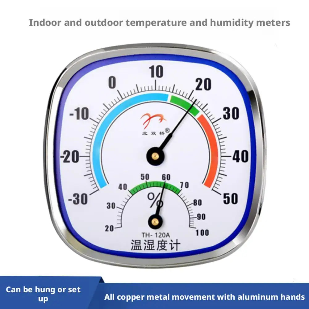 Analog Hygrometer Thermometer – Outdoor Humidity & Temp Gauge Hygrometer Thermometer Axl