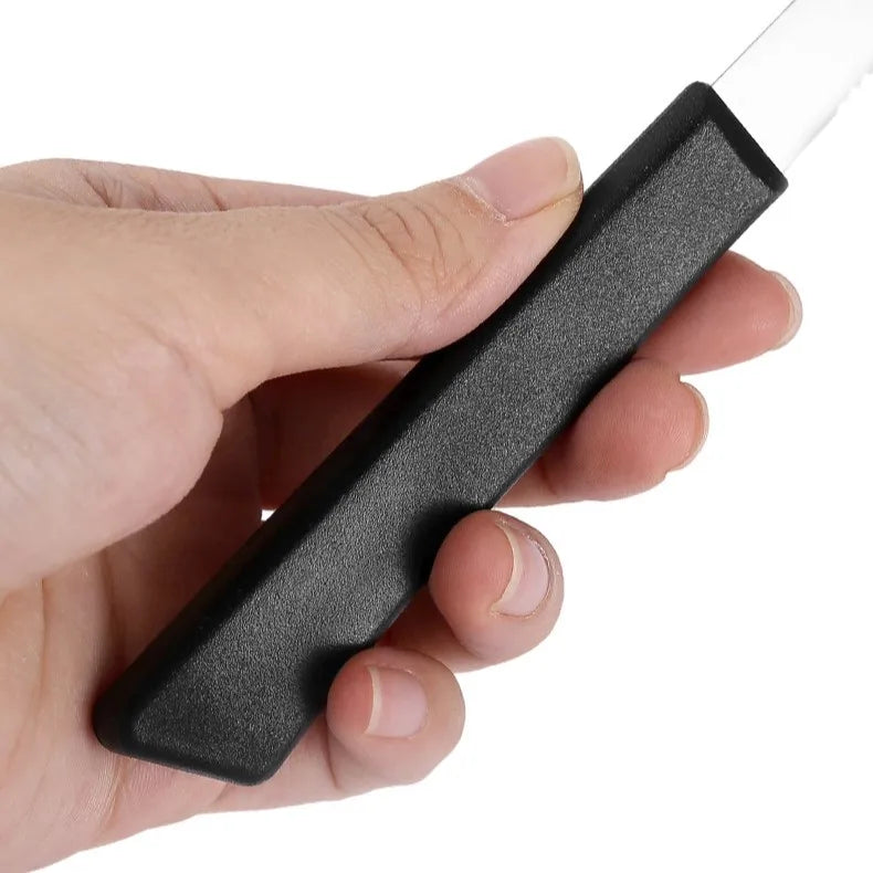 Black Steak Knife Set – Dishwasher-Safe Stainless Steel Cutlery Steak Knife Set Axl