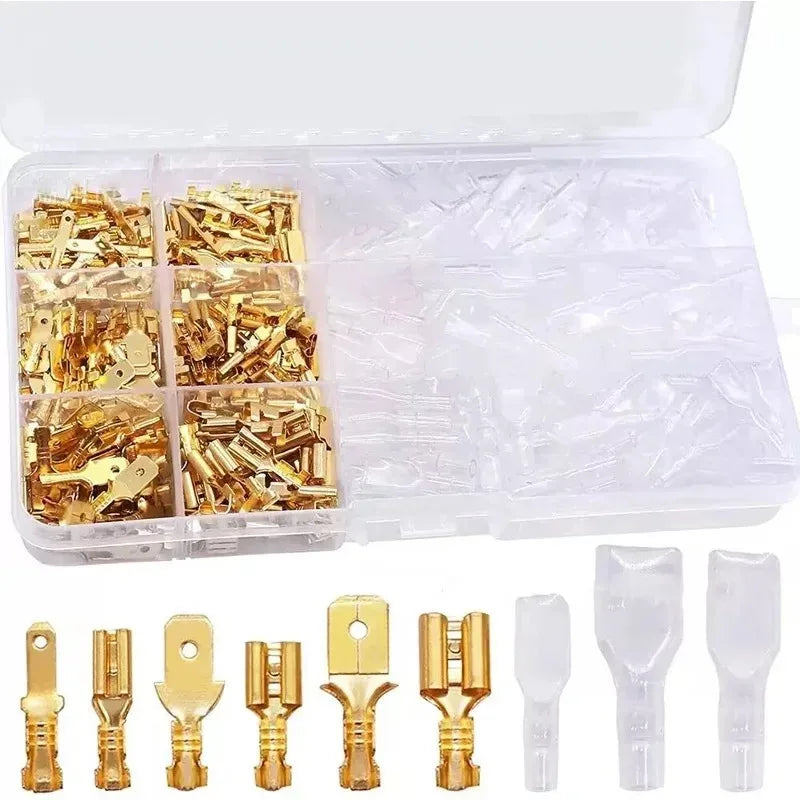 270PCS Insulated Crimp Terminals Kit – Spade Wire Connectors Crimp Terminal Kit Axl