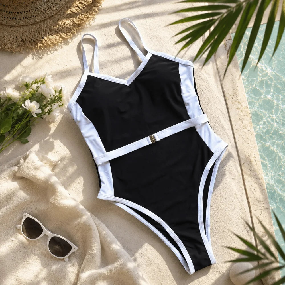Women's Push Up High Waist Bikini Set – Slim Fit Swimsuit Women's Bikini Set Axl