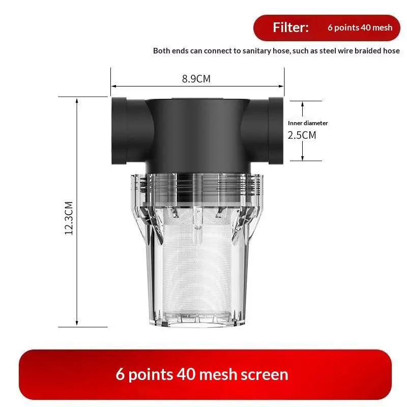 Garden Irrigation Prefilter 1/2" 3/4" 1" | Drip & Sprinkler System Irrigation Prefilter Axl 3I4 Inch 40Mesh