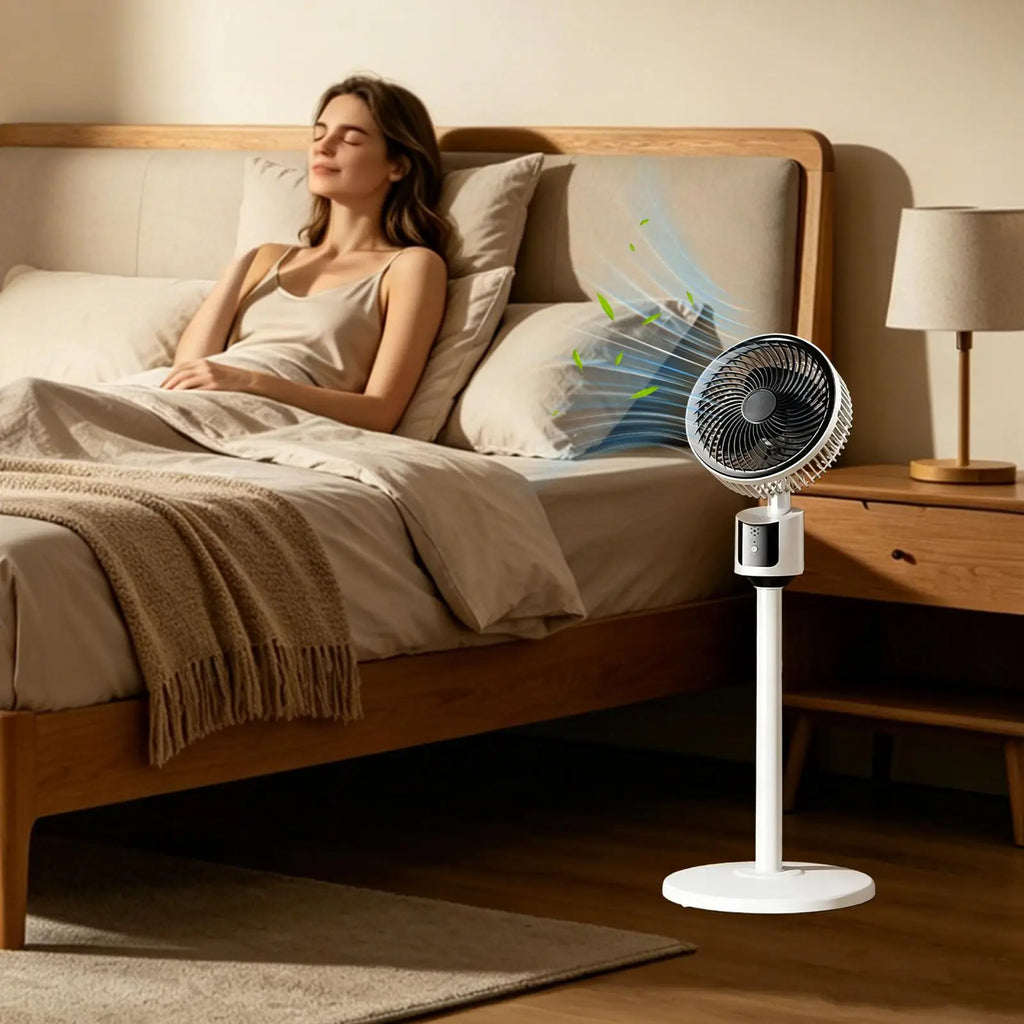 3-Speed Quiet Floor Fan – Standing Fan for Bedroom & Office Standing Floor Fan Axl