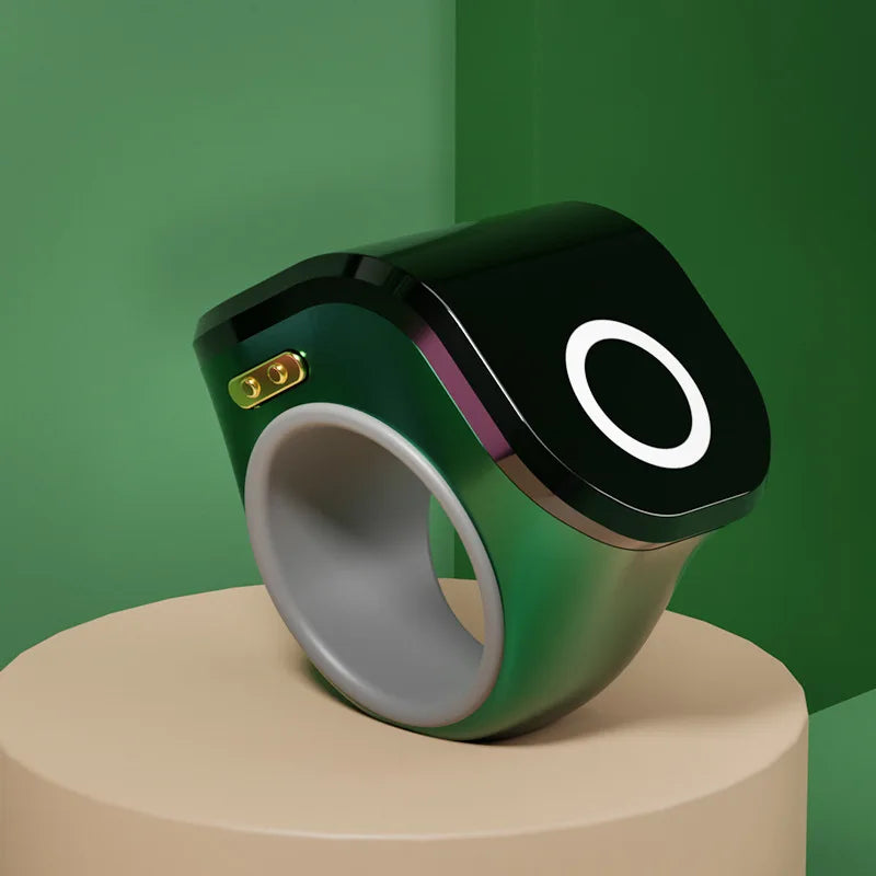 OLED Ring Counter USB-C Charging | Touch-Activated Wearable Wearable Ring Counter Axl