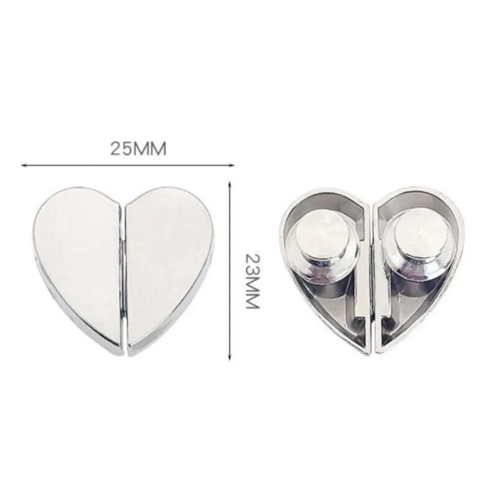 Heart Shaped Magnetic Curtain Clips – No-Drill Drapery Tie Back Curtain Tie Backs Axl