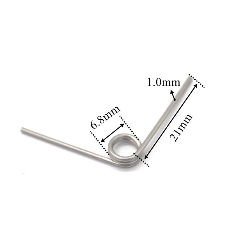 Stainless Steel Fishing Reel Torsion Spring | 304 DIY Spinning Fishing Reel Spring Axl Diy 304