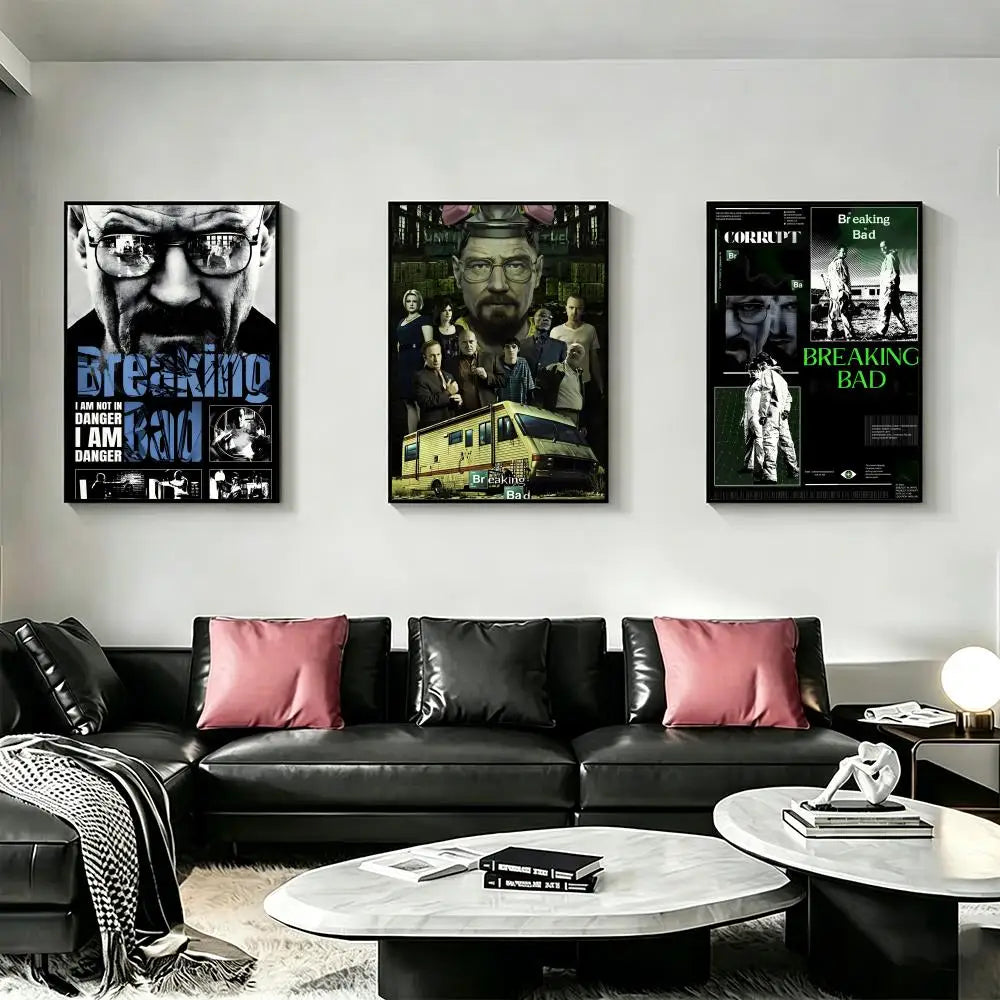 Breaking Bad HD Wall Poster – Waterproof Modern Home Decor Wall Art Poster Axl