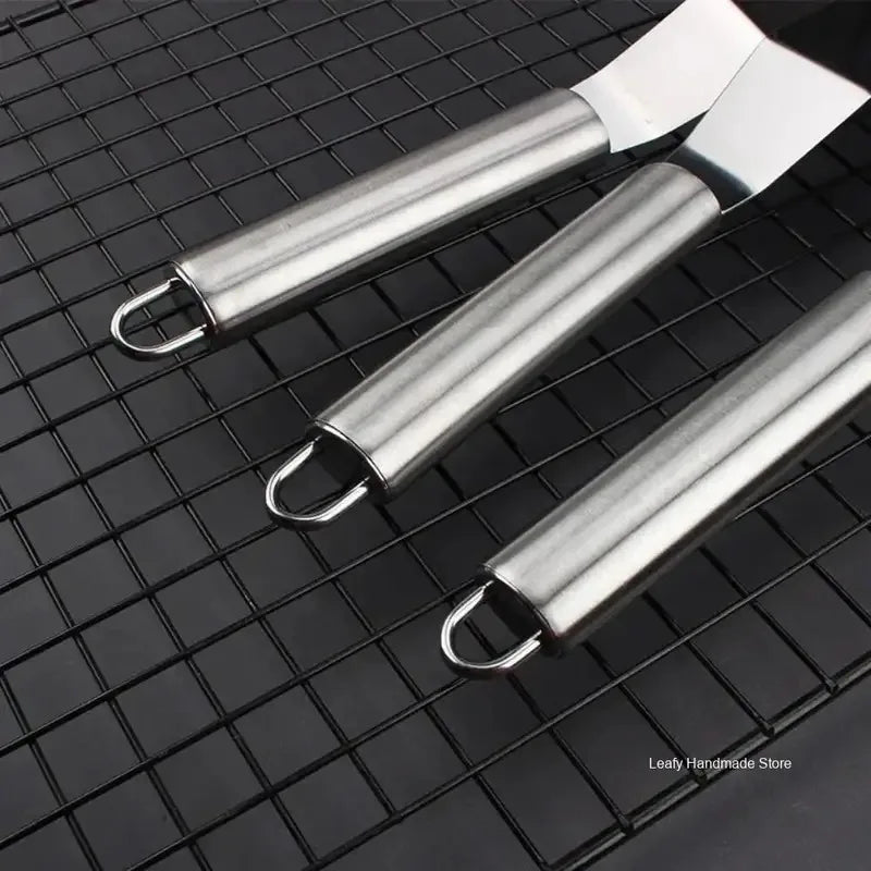Stainless Steel Cake Icing Spatula 6 8 10 12 Inch Frosting Tool Cake Icing Spatula Axl