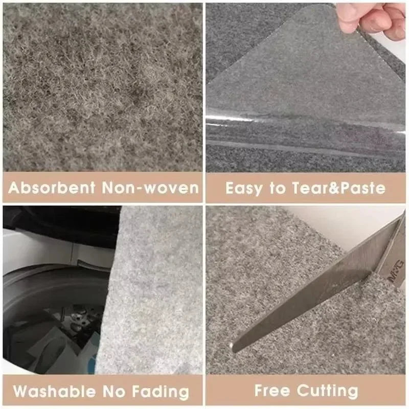 4-Pack Non-Slip Self-Adhesive Stair Mats | Step Rug Pads Stair Step Mats Axl