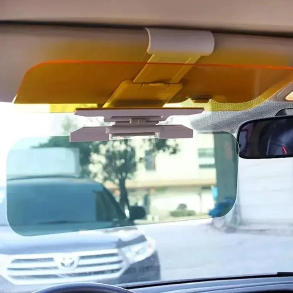 Car Sun Visor HD Mirror – Day & Night Anti-Glare UV Shield Car Sun Visor Axl