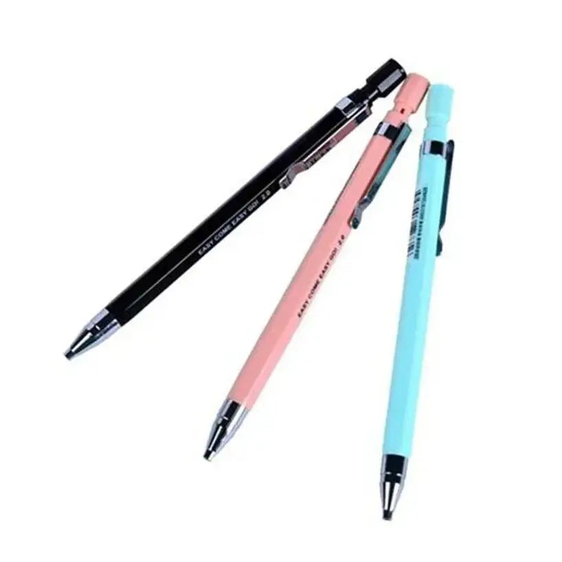 2-Pack Mechanical Pencils 0.2mm 2B Lead – School & Drafting Mechanical Pencil Set Axl