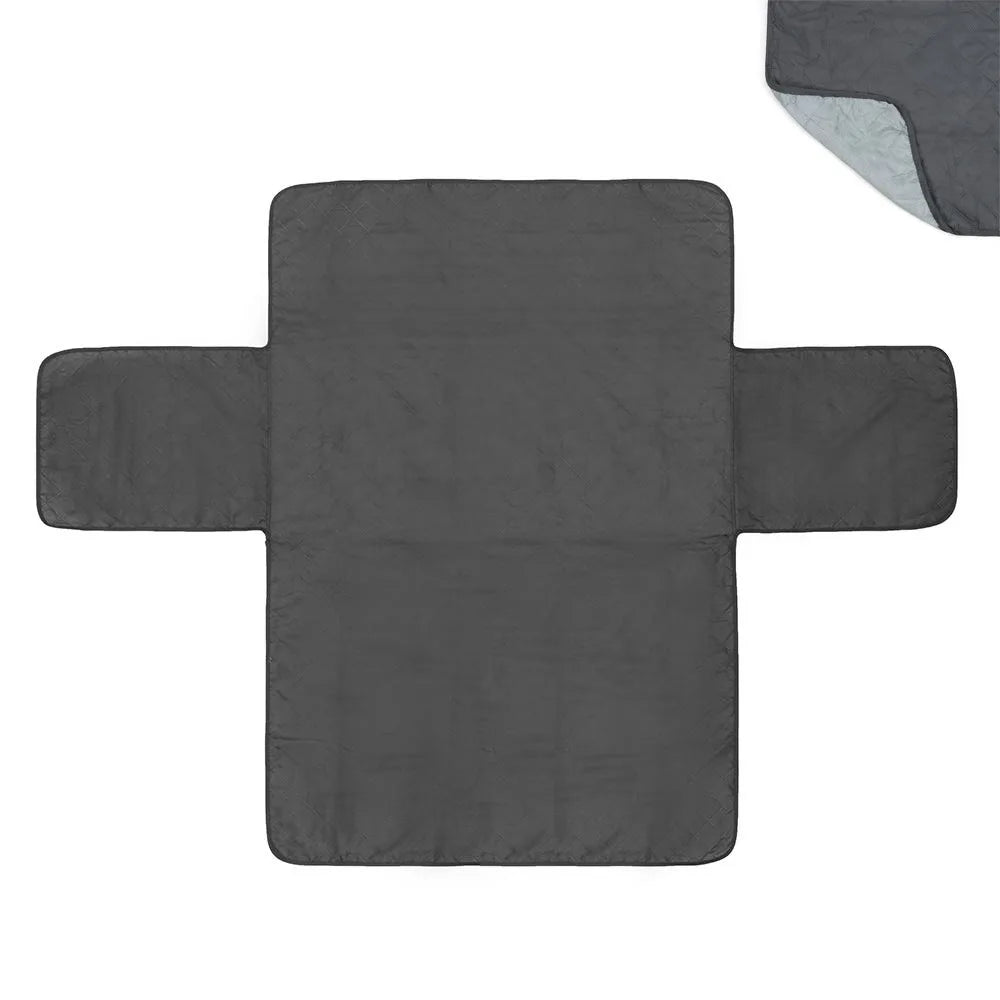 Quilted Waterproof Sofa Cover – Pet & Kids Slipcover 1/2/3 Seat Sofa Slipcover Axl grey-2seat
