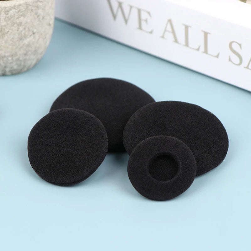 10-Pack Foam Ear Pads for Earhook Headphones – 35 to 60mm Headphone Ear Pads Axl