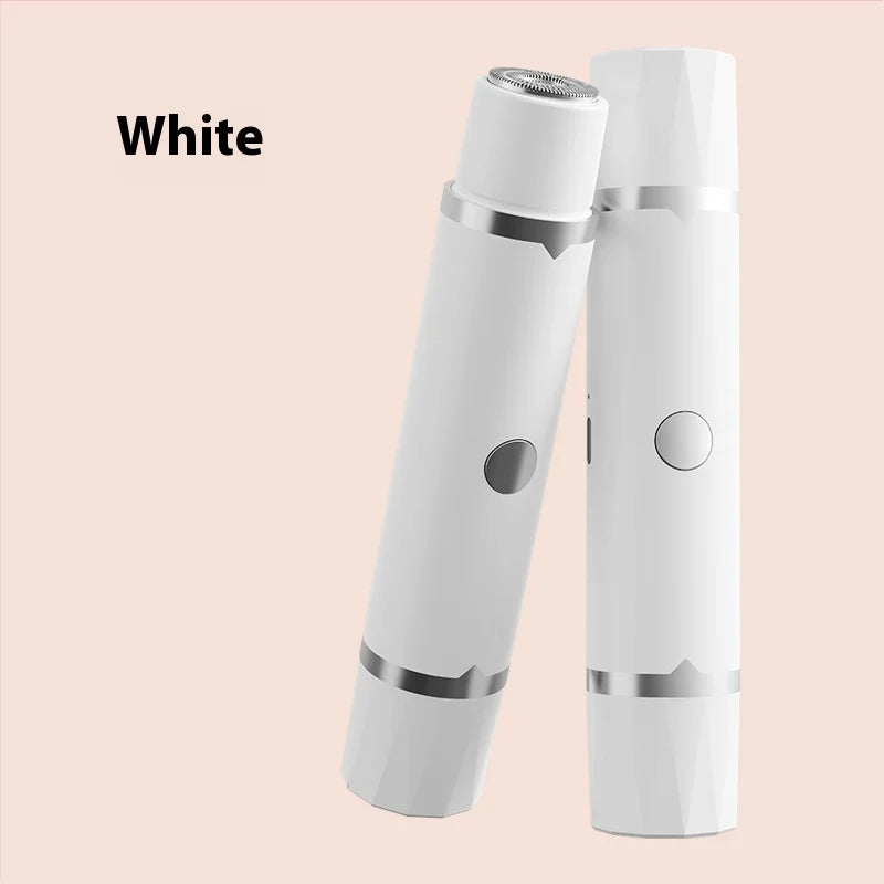 Double-Head Body Hair Trimmer – Face, Body & Intimate Areas Body Hair Trimmer Axl white