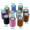 90m Waxed Polyester Sewing Thread 0.8mm – Leather DIY Cord Waxed Sewing Thread Axl S052
