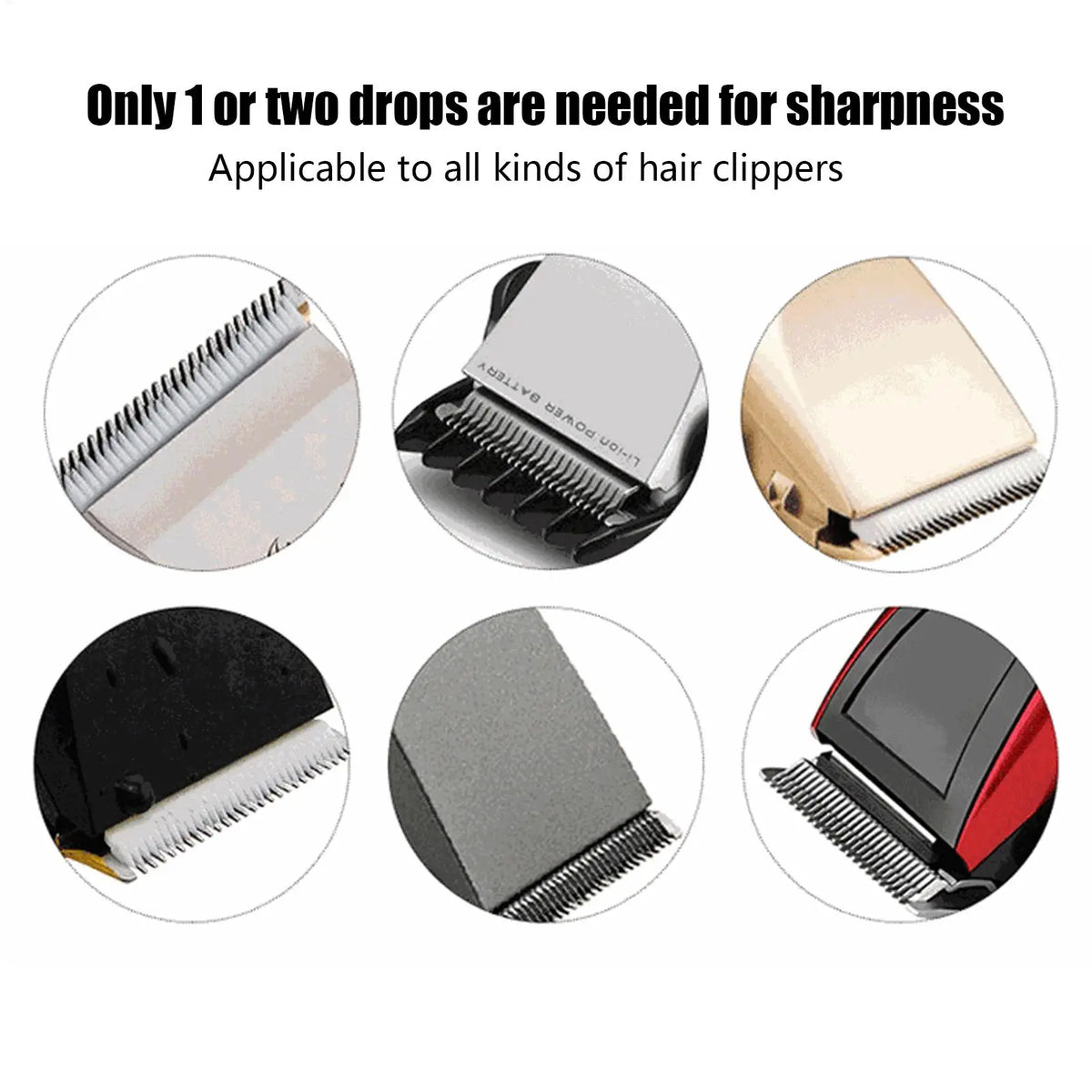 Hair Clipper Oil 10-Pack – Portable Lubricant for Trimmers Clipper Lubricant Oil Axl