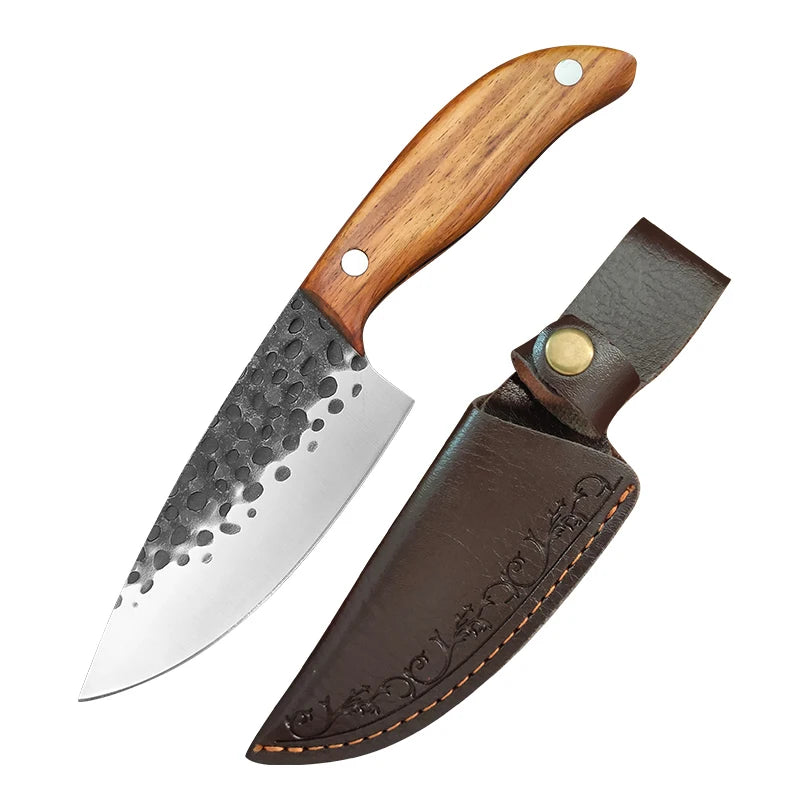 Hand Forged Kitchen Knife – Cleaver, Boning & Slicing Blade Kitchen Knife Axl Knife with Cover
