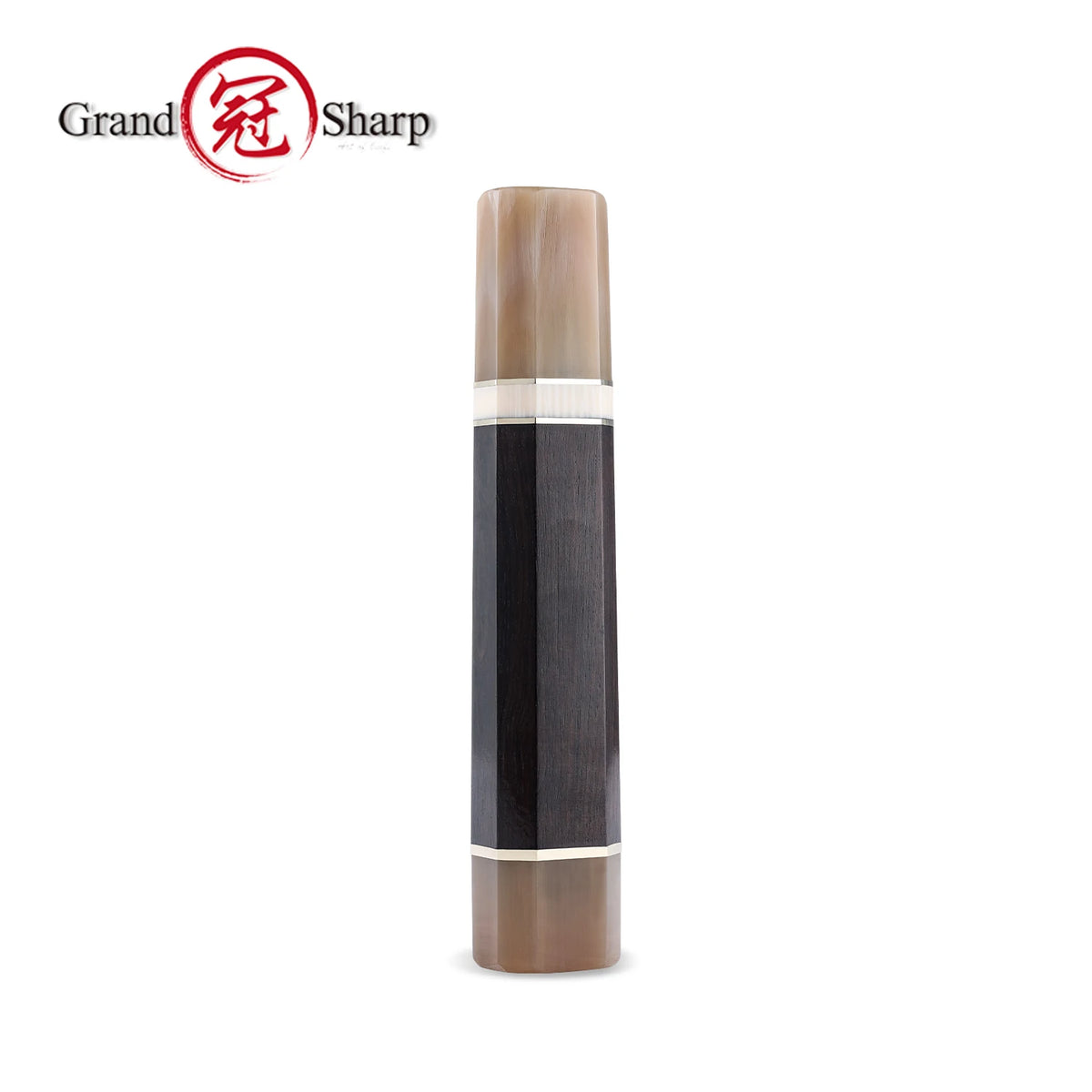 Grandsharp DIY Knife Handle – Ebony & Desert Ironwood Blank DIY Knife Handle Axl Ebony wood-2