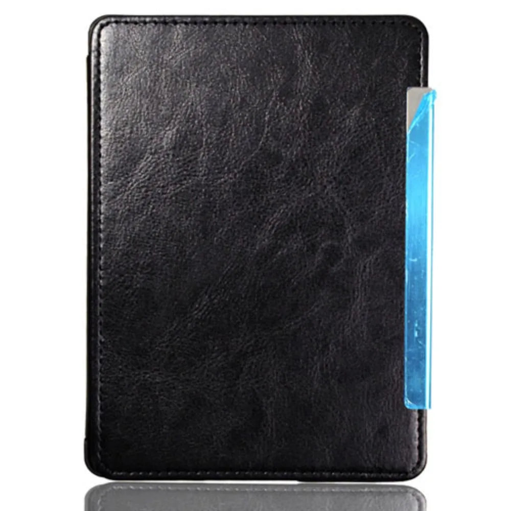 PU Leather Folio Case for Kindle 4th/5th Gen – Magnetic Cover E-Reader Folio Case Axl Black