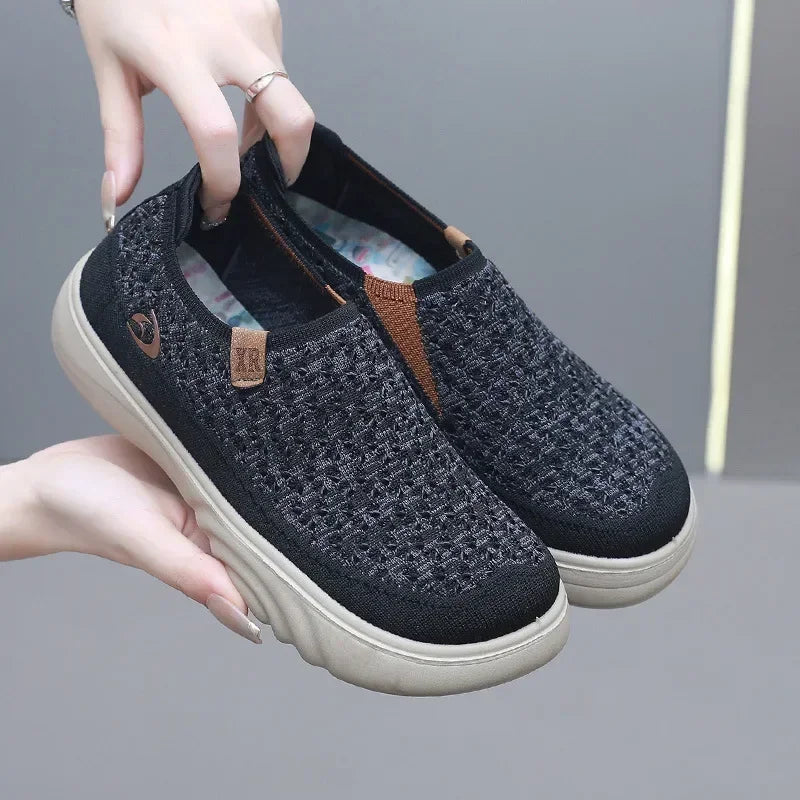 Women's Slip-On Sneakers – Lightweight Breathable Walking Shoes Women's Slip-On Sneakers Axl