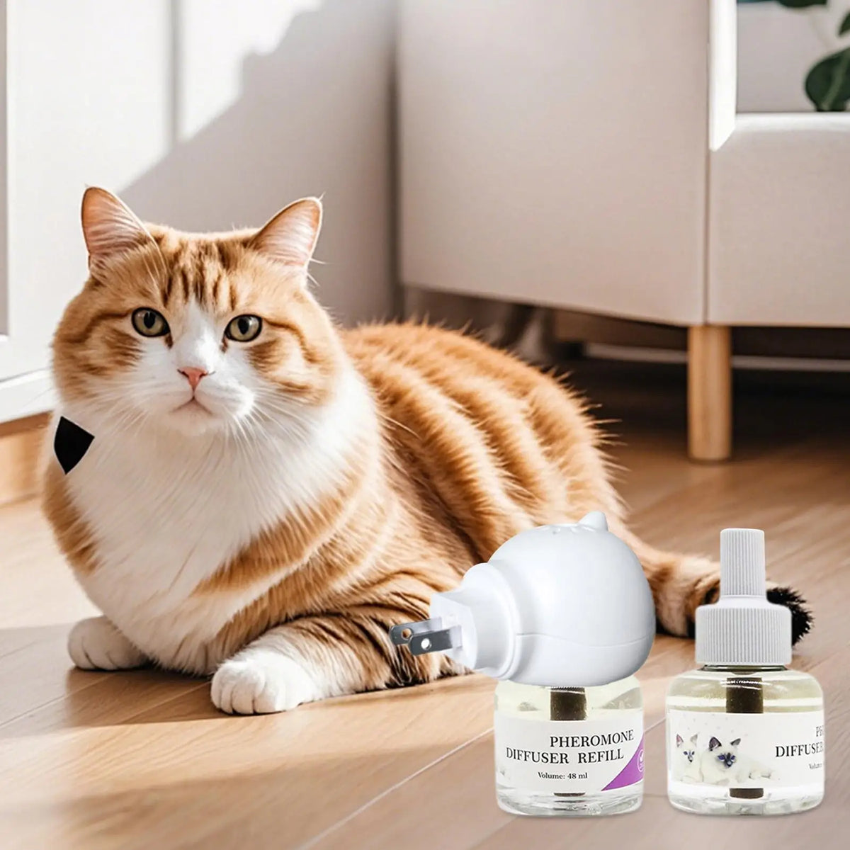 Cat Calming Pheromone Diffuser – Plug-In Kit for Indoor Cats Cat Calming Diffuser Axl