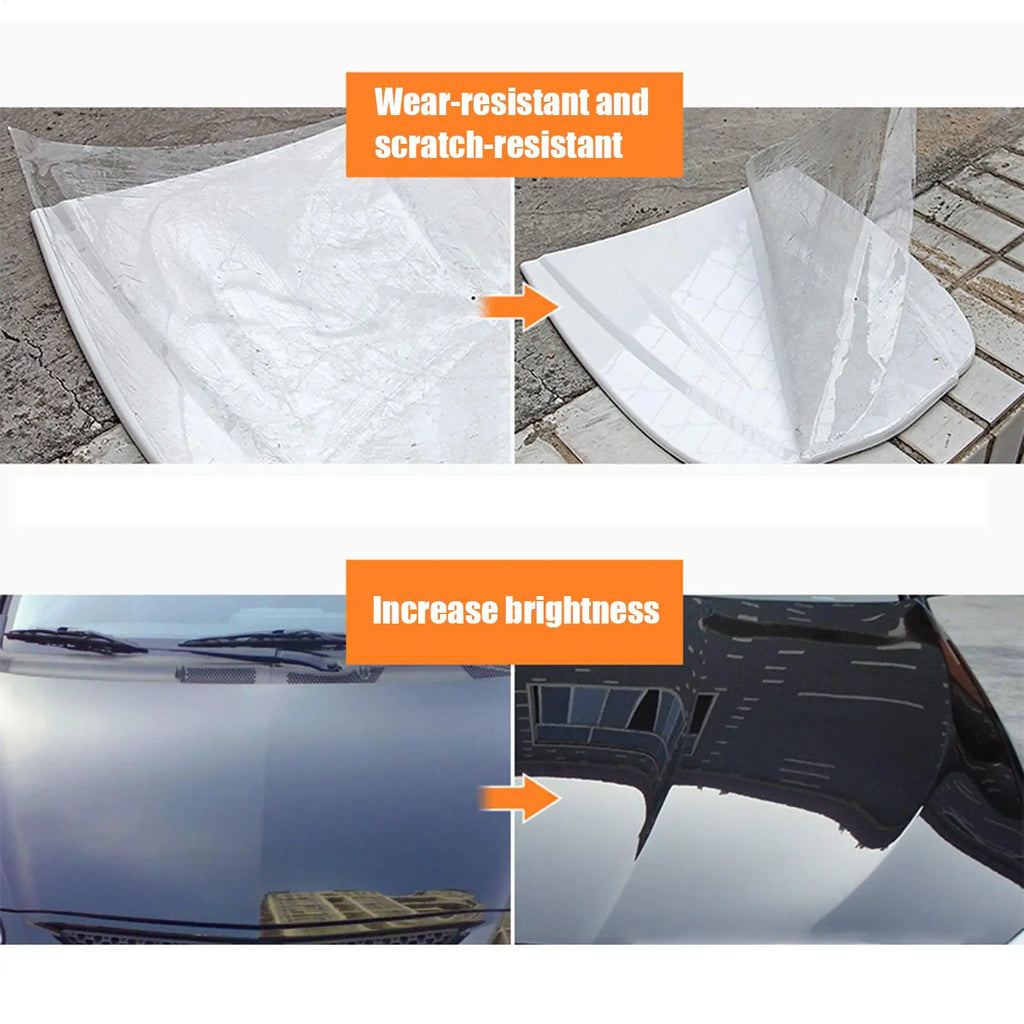 Clear Paint Protection Film UV Anti-Scratch 50×200cm – PVC Paint Protection Film Axl