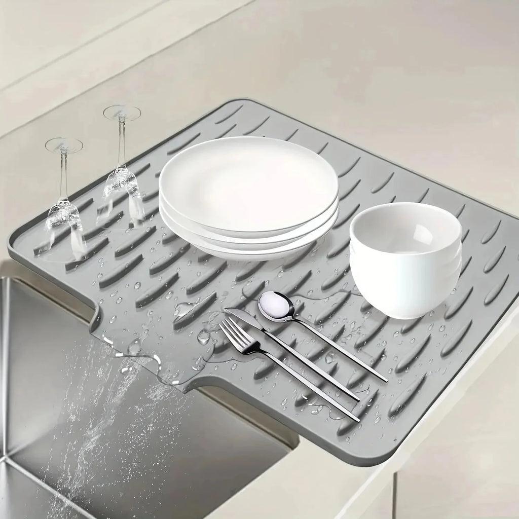Silicone Kitchen Drain Mat – Sink, Countertop & Fridge Silicone Drain Mat Axl 1PCS