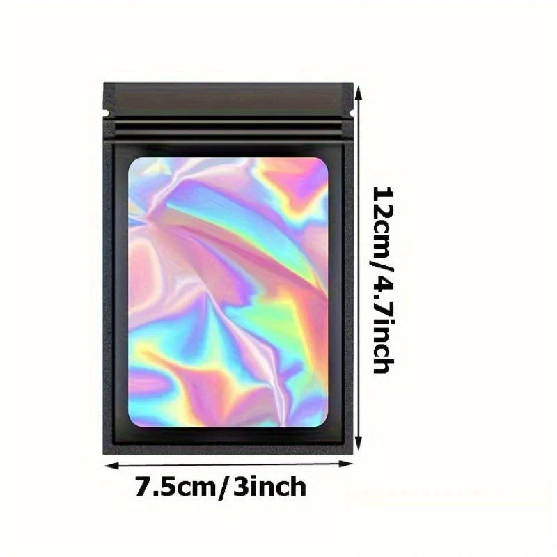 Holographic Sealed Storage Bags – Small Items & Art Supplies Holographic Storage Bags Axl