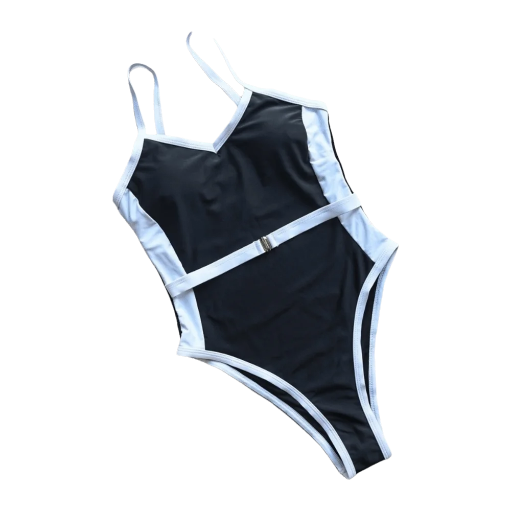 Women's Push Up High Waist Bikini Set – Slim Fit Swimsuit Women's Bikini Set Axl Black L