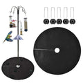 Under Bird Feeder Mat 2-Pack – 47" Water-Permeable Lawn Catcher Bird Feeder Mat Axl Default Title