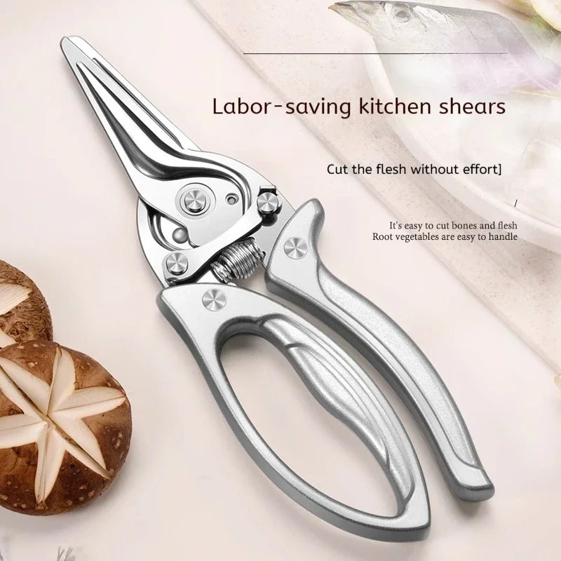 PLYS Kitchen Scissors – Heavy-Duty Stainless Steel Bone Shears Kitchen Shears Axl 1pc