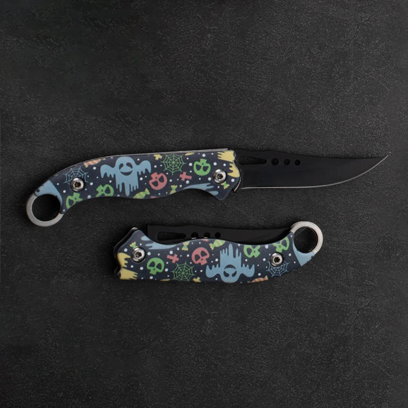 Mini Folding Pocket Knife – Stainless Steel EDC Camping Tool Folding Pocket Knife Axl 1pc knife HA5