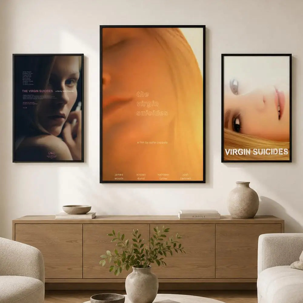 The Virgin Suicides Movie Poster – Peel & Stick PVC Wall Art Wall Art Poster Axl