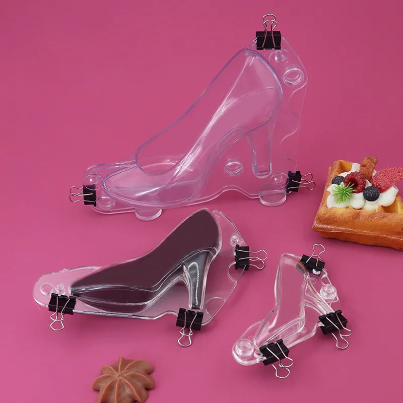 High Heel Shoe Silicone Mold – Chocolate, Candy & Cake Decor Silicone Baking Mold Axl