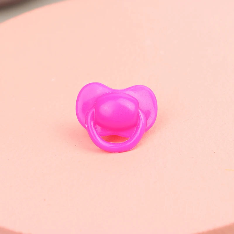 20 Pcs Miniature Dollhouse Pacifiers | 1:12 Scale Doll Accessories Dollhouse Accessories Axl