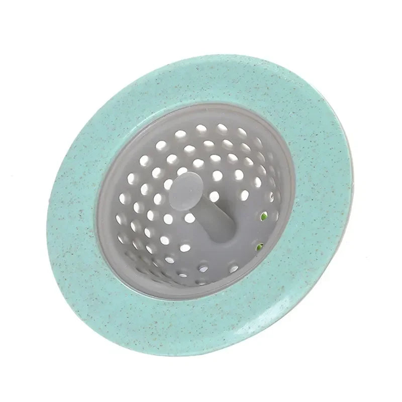 Silicone Sink Strainer – Anti-Clog Hair & Drain Filter Sink Drain Strainer Axl green-1pcs