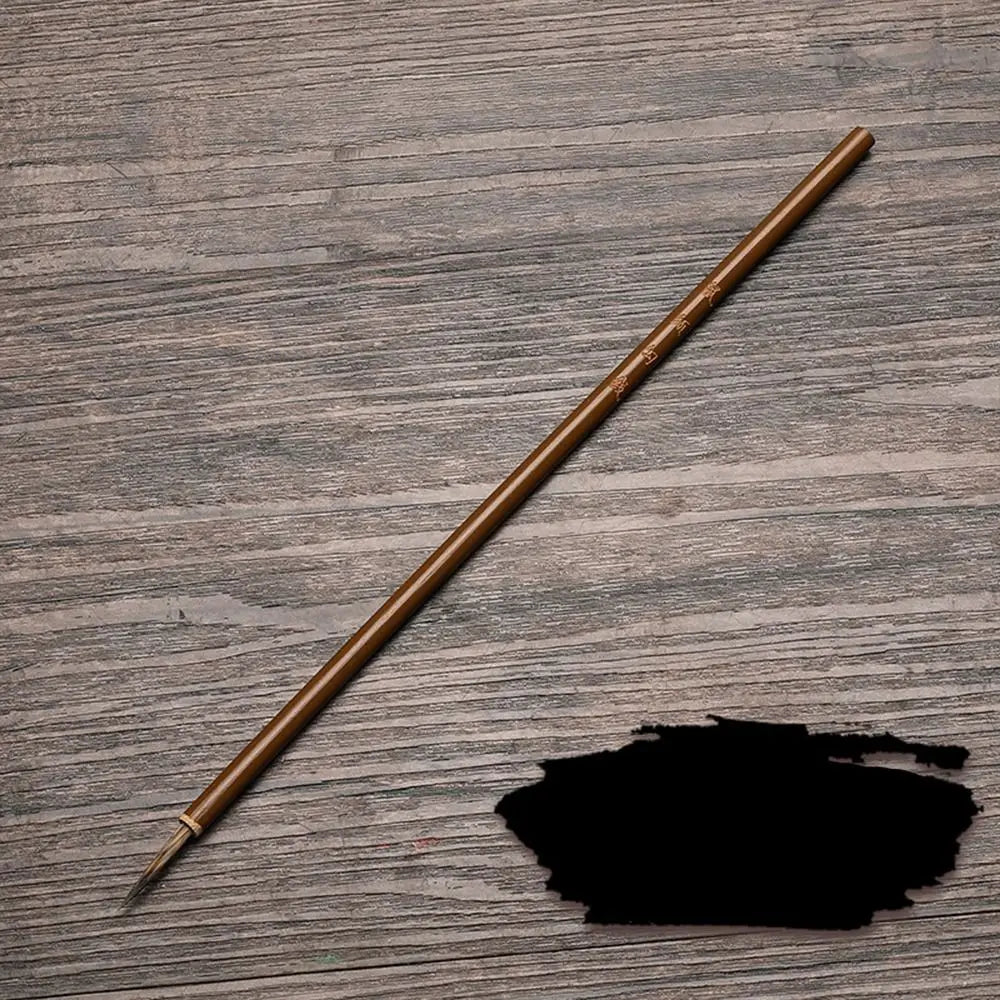 Chinese Calligraphy Brush – Wolf Hair Wood Art Paint Brush Calligraphy Art Brush Axl 9
