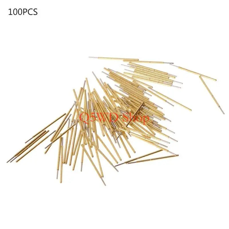 100 Pcs P50-J1 Pogo Pin Spring Test Probes 0.68mm for PCB PCB Test Probes Axl