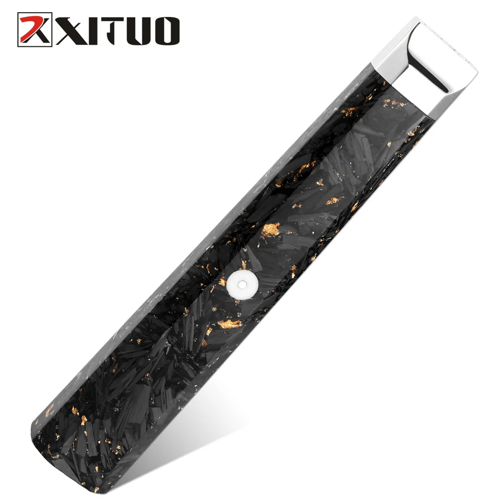 Resin Carbon Fiber Knife Handle – DIY Japanese Sashimi Knife Knife Handle Blank Axl