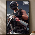 PUBG Battlegrounds HD Wall Poster | Self-Stick Waterproof Art Gaming Wall Poster Axl White09 50X70cmNoframe