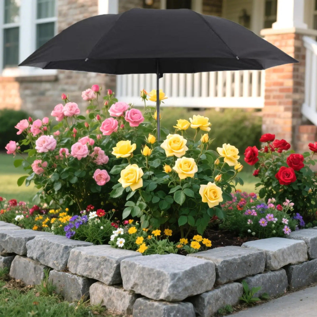 95cm Plant Sun Shade Umbrella – Garden Flower Parasol Garden Shade Umbrella Axl