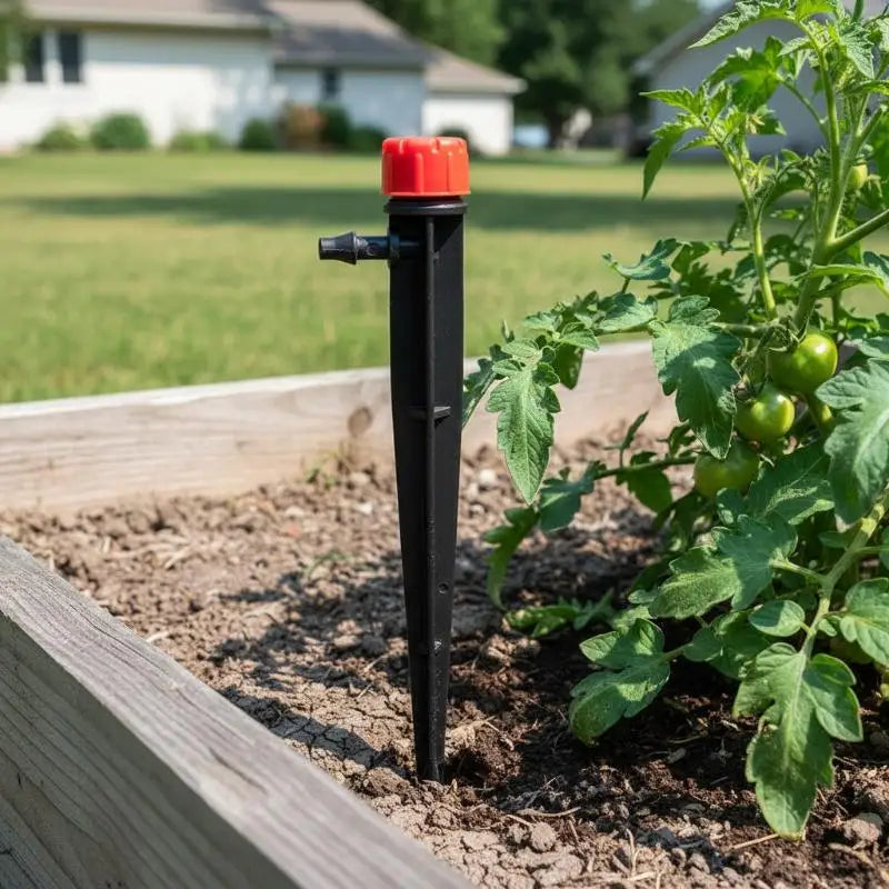 50-Pack 360° Adjustable Drip Emitters for 1/4" Irrigation Tubing Drip Irrigation Emitters Axl