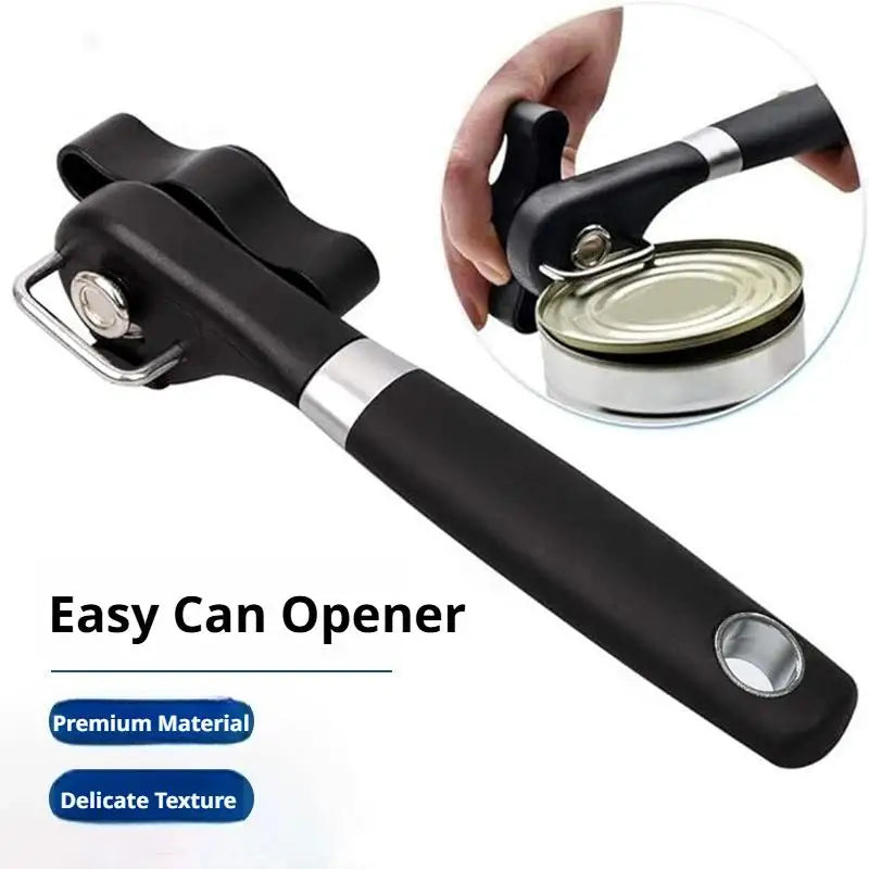 Manual Can Opener – Smooth Edge Stainless Steel Kitchen Tool Manual Can Opener Axl