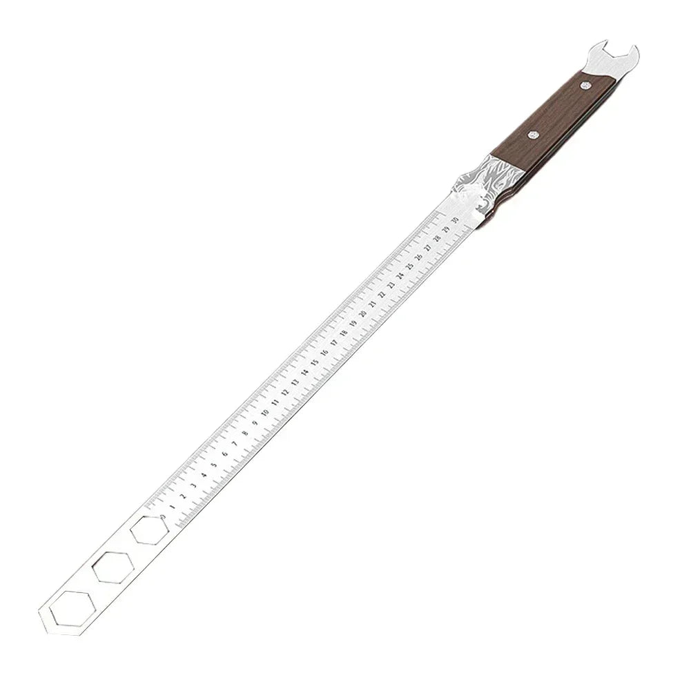 5mm Manganese Steel Measuring Straightedge Ruler – Woodworking Measuring Straightedge Ruler Axl type D China Mainland