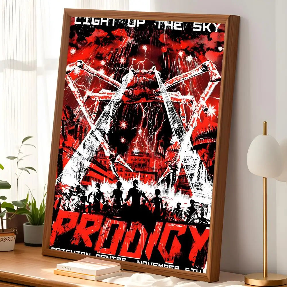 The Prodigy HD PVC Wall Poster – Self-Stick Home Decor Wall Art Poster Axl