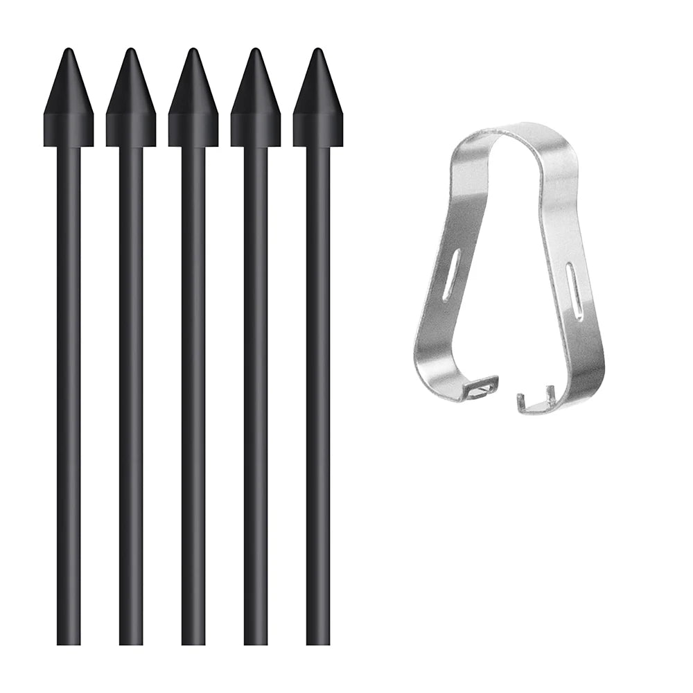 Samsung Galaxy Tab S Pen Replacement Tips 5-Pack + Removal Clip Stylus Pen Nibs Axl