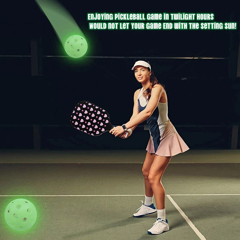 LED Glow Pickleball Ball – Light-Up Night Play Gift LED Pickleball Ball Axl