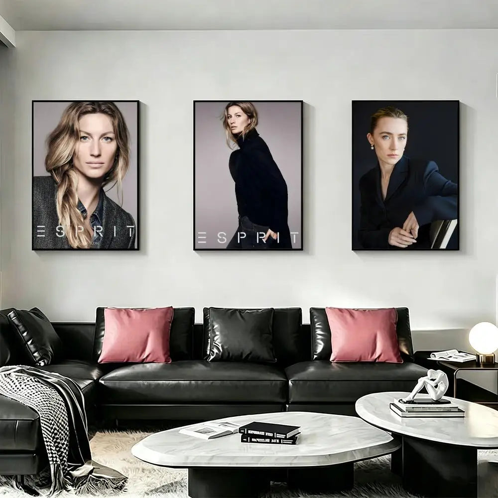 Gisele Bündchen HD Art Poster – Waterproof Sticky Wall Decor Wall Art Poster Axl