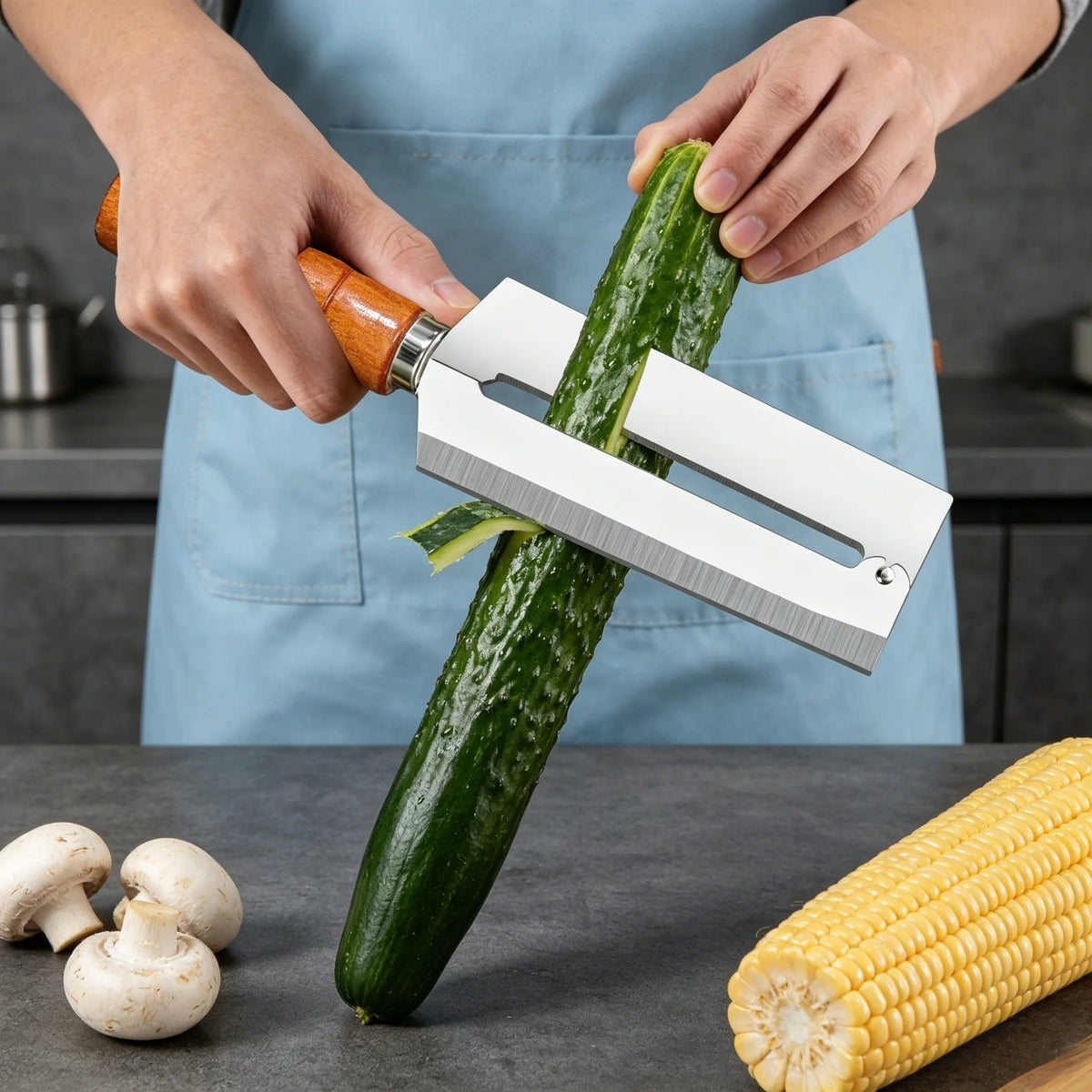 5-Piece Stainless Steel Peeling Knife Set – Fruit & Veg Peeler Peeling Knife Set Axl