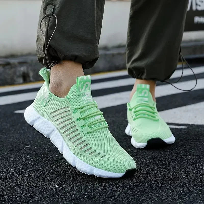 ZULIWAGN Men's Breathable Lightweight Casual Running Shoes Men's Running Shoes Axl