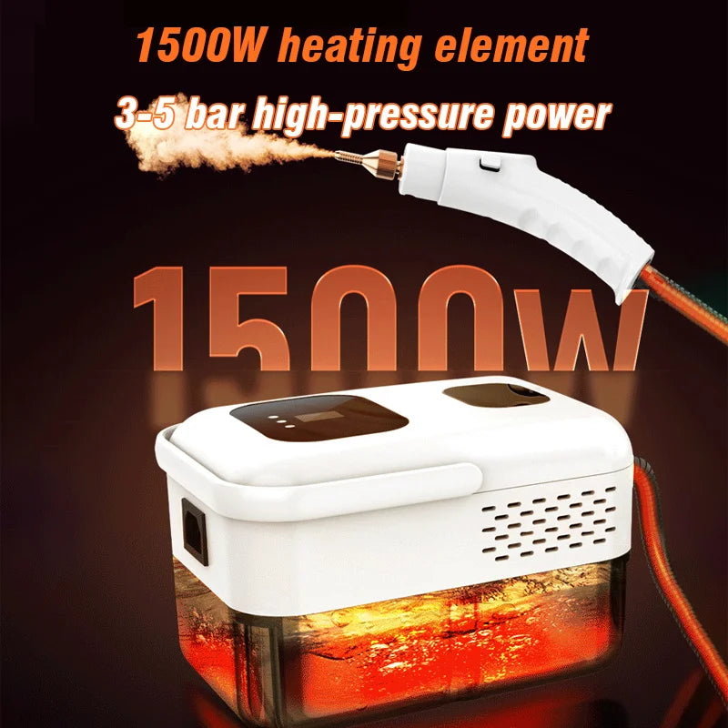 BALASHOV 1500W Handheld Steam Cleaner – Kitchen, Home & AC Handheld Steam Cleaner Axl